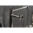 thumbnail image 4 of Kingston Brass KS4706DX Concord Deck Mount Pot Filler Faucet, Polished Nickel, 4 of 8