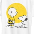 thumbnail image 3 of Peanuts - Charlie Snoopy Hearts - Women's Short Sleeve Graphic T-Shirt, 3 of 6