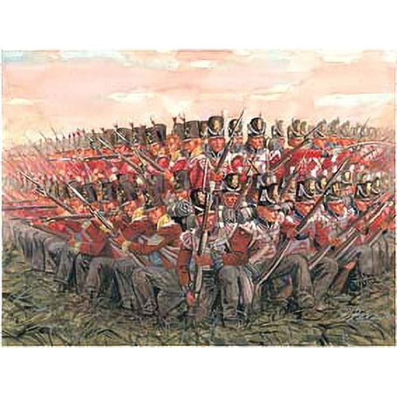 1/72 Napoleonic War: British Infantry 1815 (48)