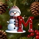 thumbnail image 5 of Adornos navideños personalizados con letras 2025 | Colgante acrílico para decorar el árbol | Adornos navideños personalizables para la decoración del hogar, 5 of 6