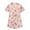 Pink, variant on WOLLED 1-7Y Toddler Girls Silky Satin Kimono Robes Kids Baby Floral Short Bathrobes for Wedding Birthday Party Spa
