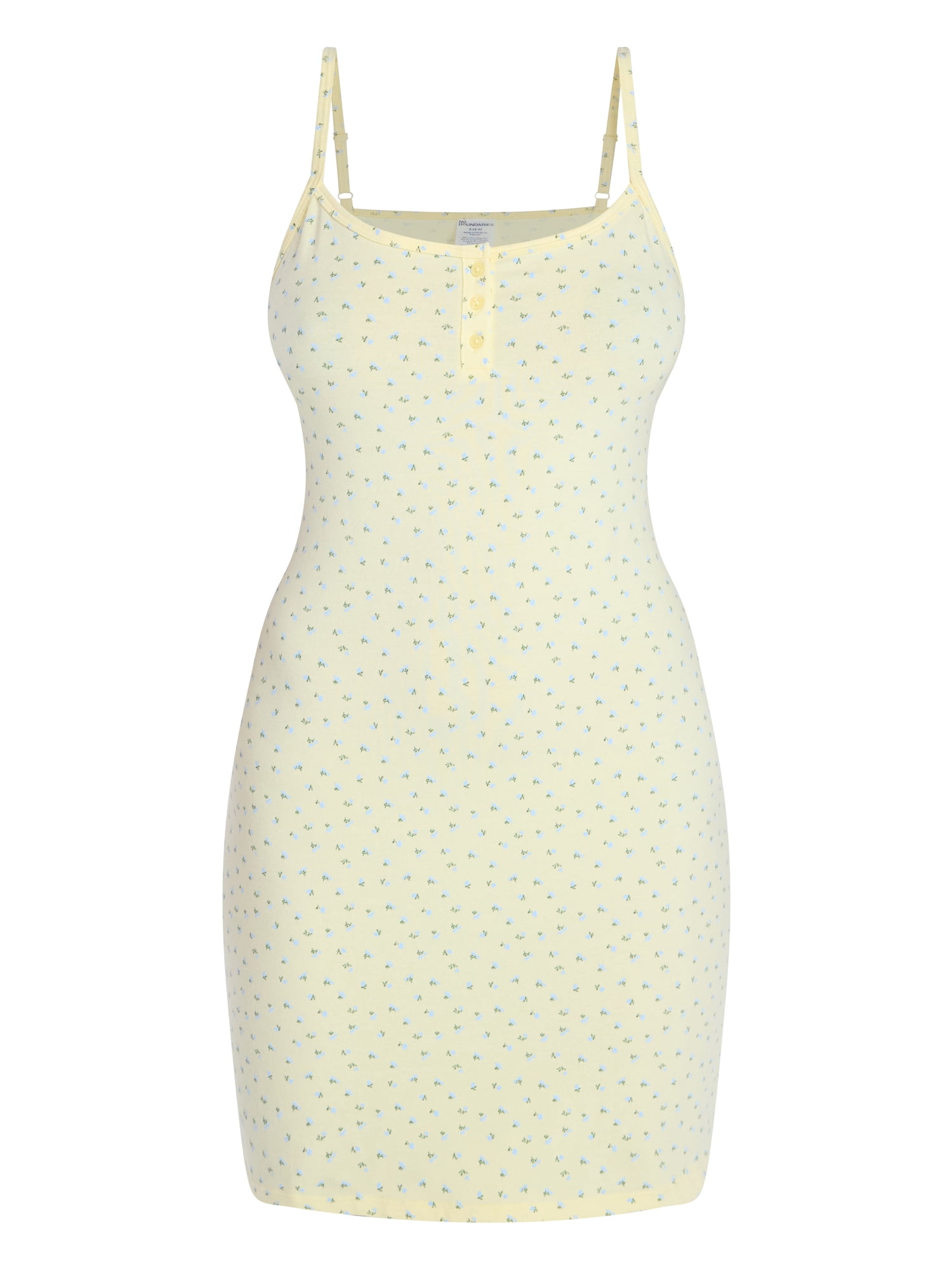No Boundaries Cloud Core Sleepwear Slip, Women's XS-XXL