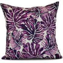 Simply Daisy, Palm Leaves, Floral Print Pillow