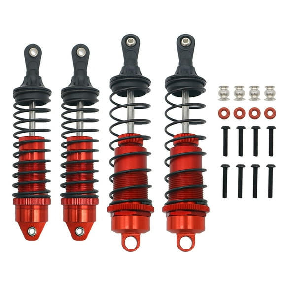 RCAWD AR330550 AR330551 For 1/10 Arrma BIGROCK GRANITE SENTON TYPHON 3S BLX 550 MEGA  Alloy Front & Rear Shocks