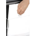 M&T Displays 24x36 Snap Poster Frame – Black Aluminum, Front Loading, Anti-Glare Cover, Wall Mount For Menus, Photos, Signs