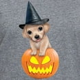 thumbnail image 3 of CafePress - PD Moreno's Halloween Puppy Women's V Neck T Shirt - Women's V-Neck Dark T-Shirt, 3 of 4