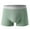Green Underwear for Men, variant on L-5X Mens Big and Tall Underwear Plus Size Cotton High Waisted Boxer Briefs Boys Classic Color-Block Stretchy Breathable Loungewear Boxers