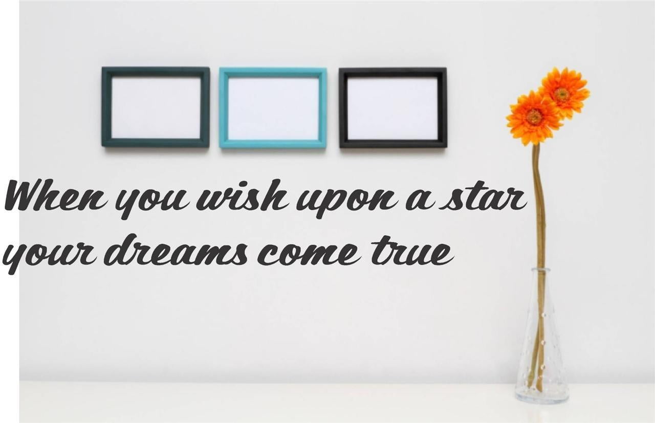 Family Your Dreams Come True Cute Quotes & Sayings Wall Decal