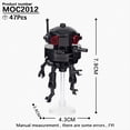 thumbnail image 1 of MOOXI Most Complete Space Wars Droid Spider Bot Sentry Adult Building Block Set MOC Brick Model Kit DIY Diorama Toy For Boy Gift,MOC2012, 1 of 13