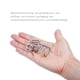 thumbnail image 4 of Juguete del rompecabezas del alambre de metal del cerebro caja fuerte de la mano de obra fina del rompecabezas del alambre de metal del enigma para el hogar ANGGREK Otros, 4 of 7
