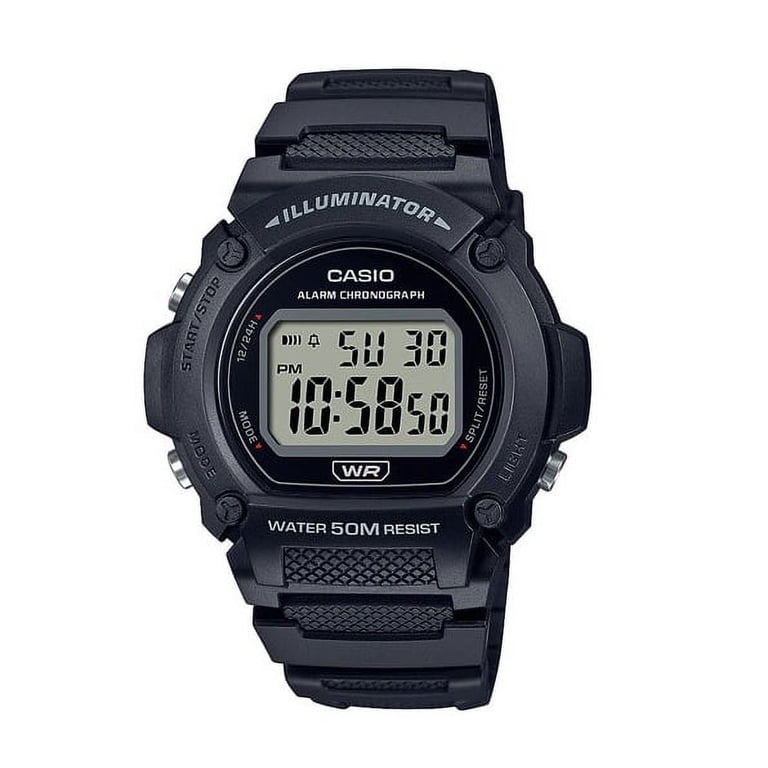 Casio Men's Hd Digital Sports Watch Black photo 2