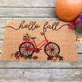 thumbnail image 2 of Farmhouse Living Hello Fall Bike Coir Doormat, 2 of 4