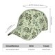 thumbnail image 2 of Fotbe Green Snake Gorro Clásico de Béisbol, Gorra Ajustable con Broche Snapback, Gorro de Exterior de Algodón Suave, 2 of 6