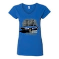 thumbnail image 2 of Wild Bobby Ford Shelby GT500 Vintage Mustang Women Standard V-Neck Tee, 2 of 6