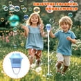 thumbnail image 4 of NAOJIE Bubble Machine Automatic,Height 46 Inches Vertical Bubble Machine for Parties,Outdoor Battery Bubble Maker(Blue),Bubble Maker,Bubble Machine for Kids, 4 of 5