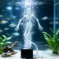 thumbnail image 4 of Dancing Skeleton Aquarium Bubbler,Air Driven Moving Skeleton Fish Tank Decoration Glow In Dark Halloween Aquarium Ornament Safe Resin Terrarium Decor Gift(B）, 4 of 6