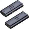 thumbnail image 1 of Adaptador USB C A USB C, Extensor de Amplificador de Señal de 5Gbps 15W, Convertidor USB C Hembra A USB C Hembra para Computadora Portátil, Cámara, 1 of 5