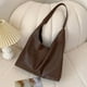 thumbnail image 3 of Bolso Hombro PU Bolso Mujer Informal Bolso (café), 3 of 9