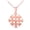 Rose, variant on Solid Gold Matte Jerusalem "Crusaders" Cross (10K Yellow Gold, Pendant)