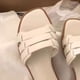 thumbnail image 3 of Sandalias Vestir Planas Con Cruzadas Slip On para Mujer Dressy Summer, 3 of 8