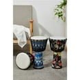 thumbnail image 2 of Spirastell African Drum,Drum With Art 8 Inch Portable African Drum Art Patterns Percussion Drum African Musical Drum Portable Percussion Hand Ammoon Nebublu Portable Portable Art Hand Percussion Hand, 2 of 7