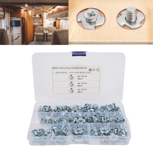 Surtido De Tuercas De 135 Piezas De Acero Al Carbono, Kit De | Envío gratis Surtido De Tuercas De 135 Piezas De Acero Al Carbono, Kit De | Envío gratis