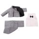 thumbnail image 5 of 3pcs / Set Ropa de Muñeca para Niños de Muñeca de 18 Pulgadas para Accesorios de Muñeca Gris, 5 of 9