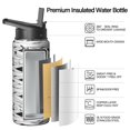 thumbnail image 2 of Stainless Steel Halloween Tumbler 18oz with Lid and Straw – Ghost Pumpkin Witch Design – Insulated Travel Cup for Coffee or Water – Holiday Gift for Her Him, 2 of 6