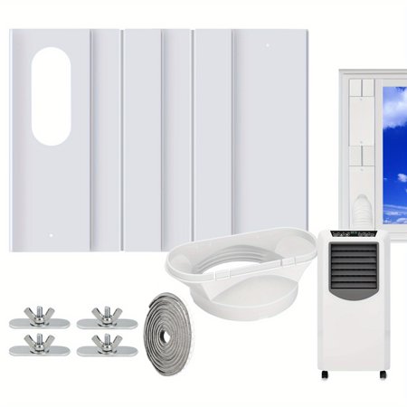 Stay Cool Anywhere Portable Air Conditioner Window Kit With Coupler
