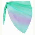 thumbnail image 4 of purcolt Women's Sarong Swimsuit Cover ups Sheer Chiffon Wrap Skirt Beach Bikini Skirt for Swimwear Bathing Suit Cover Up, 4 of 5