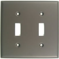 Rusticware 785 2 Gang Double Toggle Switch Wall Plate Cover - Bronze