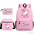 thumbnail image 1 of Mochila escolar con estampado 3D de Hello Kitty para niños y niñas, Mochilas escolares para adolescentes, 1 of 4