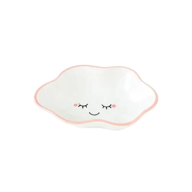 Ceramic Clouds Dipping Sauce Dish Hot Pot Seasoning Dishes Salad Bowl Tableware Kitchen