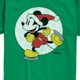 thumbnail image 3 of Disney - Mickey Skating Christmas - Toddler & Youth Short Sleeve Graphic T-Shirt, 3 of 5