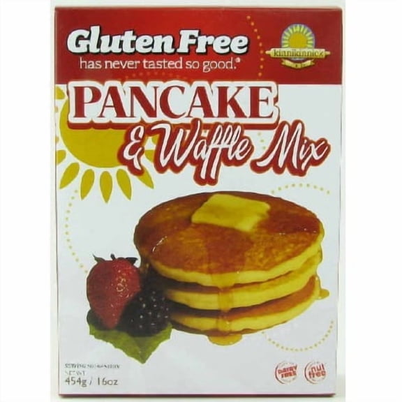 Kinnikinnick Foods Pancake & Waffle Mix, 16 OZ