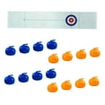 thumbnail image 3 of Juego de curling y rodillos de mesa compacto para niños y adultos. Ideal para viajes. 16 rodillos, 3 of 9
