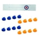 thumbnail image 3 of Juego de curling de mesa, juego de deportes de interior, divertido juego familiar para niños, viajes, adultos 16 rodillos Cola Juego de curling, 3 of 8