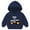Navy, variant on NOLDARES Kids Soft Brushed Fleece Zip Up Hoodie Casual Sport Hooded Sweatshirt with Pockets for Boys or Girls(Navy,7-8 Years)