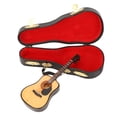 thumbnail image 4 of Modelo de guitarra Bling Bling miniatura madera réplica instrumento musical, 4 of 12