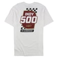 thumbnail image 2 of INDY 500 - Camiseta gráfica para hombre, color blanco, talla mediana, 2 of 5