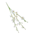 thumbnail image 1 of Inteprter Inicio Hotel Flor artificial Fiesta Baile falso Orquídeas Banquete Boda Reutilizable Simulación Flores Adorno Blanco Type3 NO3, 1 of 6