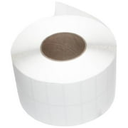 Compulabel Thermal Transfer Shipping Labels, 2 inch x 1 inch, White, Permanent Adhesive, 11000 Per Roll, 4 Rolls