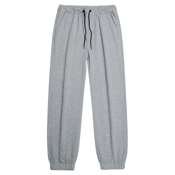 MXALUOB Athletic Joggers for Men Tapered Sport Elastic Cuff Drawstring Pants Running Athletic Slim Fit Streamlined Trousers with Side Pocket