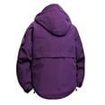 thumbnail image 3 of Mens Waterproof Ski Jacket Windproof Snowboard Winter Coat Fleece Lined Hooded Climbing Windbreaker Outwear, 3 of 6
