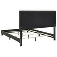 thumbnail image 2 of Pemberly Row Transitional Tufted Fabric Upholstered Queen Bed Charcoal, 2 of 5