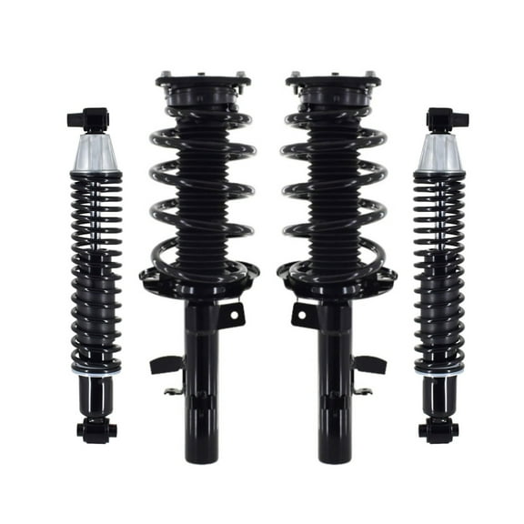 Set Front Quick Complete Strut-Coil Spring-Rear Shock Kit For 2014-2016 Ford Transit Connect