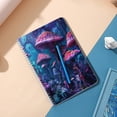 thumbnail image 5 of Spiral Notebook,Double-Wire Spiral College Lined Journal Notebook for Study and Notes,100 Pages,5.71x 8.26 in - Lush Mushroom Grove in a Magical Underworld, 5 of 7