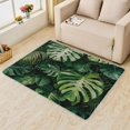 thumbnail image 1 of Monstera Leaf Rug 4x5 Area Rugs for Bedroom Living Room, Green Tropical Botanical Area Rug, Jungle Carpet Machine Washable Non-Slip Rug, Soft Low Pile Area Rug, Indoor Decorative Rugs G&n95, 1 of 1