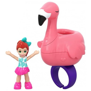 walmart polly pocket flamingo