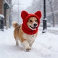 thumbnail image 4 of Creatine Winter Warm Fleece Hood For And Cats Cozy Pullover Hat Cold Weather, 4 of 6
